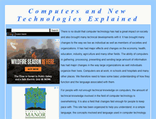 Tablet Screenshot of newtechnologysite.com